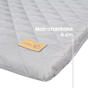 Wickelplatte roba Style grau 