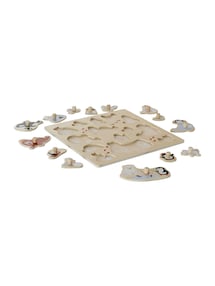 Steckpuzzle mit Arktis-Tierwelt PINGUIN aus Holz FSC®