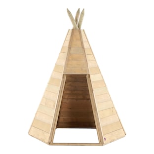 Outdoor Tipi aus Holz