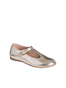 Festliche Mädchen Ballerinas mit Schnalle, Lochmuster