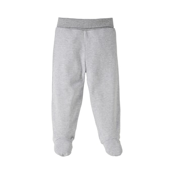 Pantalon en toile avec pieds