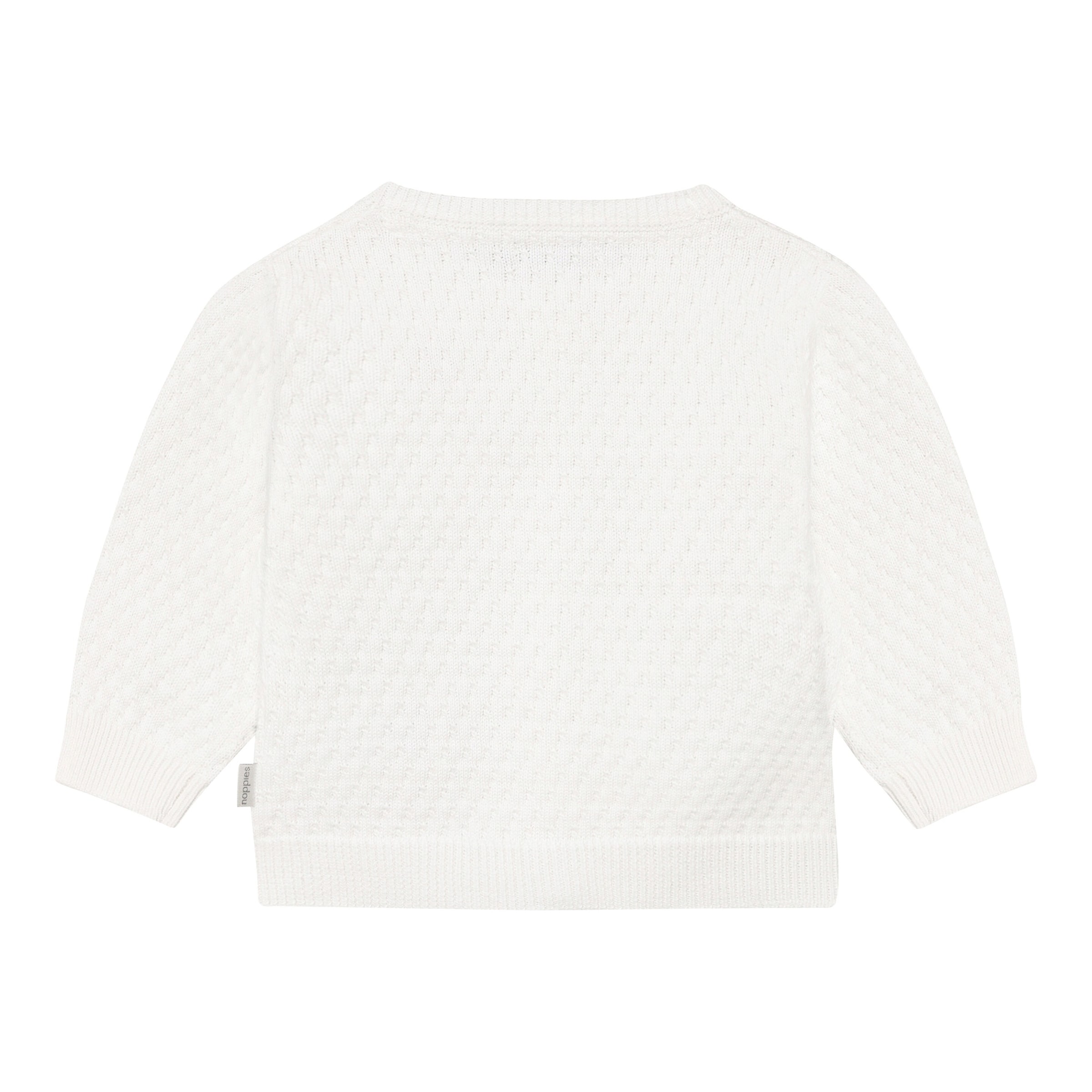 Noppies Ajour-Strickjacke Blume