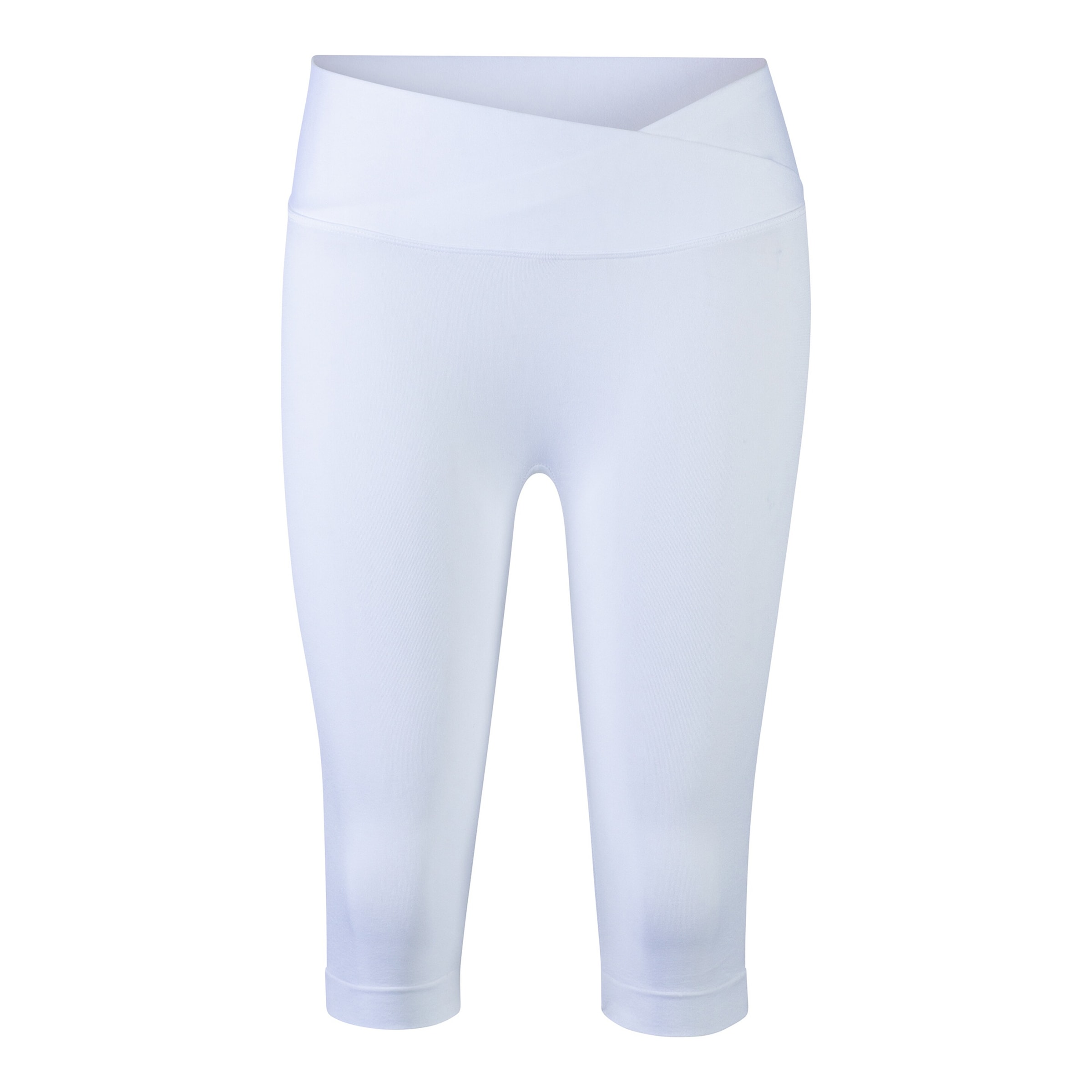 Komfort-Capri-Leggings "Leonie" weiss S Damen
