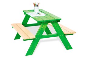 Kindersitzgarnitur „Nicki für 4”, grün
