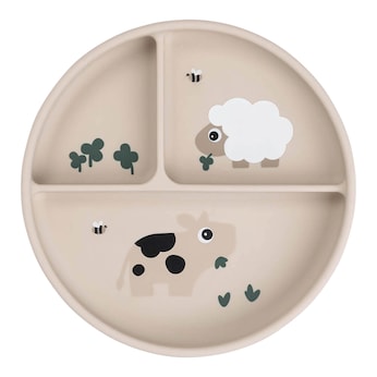 Assiette compartimentée Sticky Stay