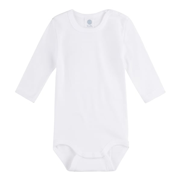 Body Bambino Sanetta, Manica Lunga, 100% Cotone, Chiusura Con Bottoni, Lavabile In Lavatrice, 1 Pezzo