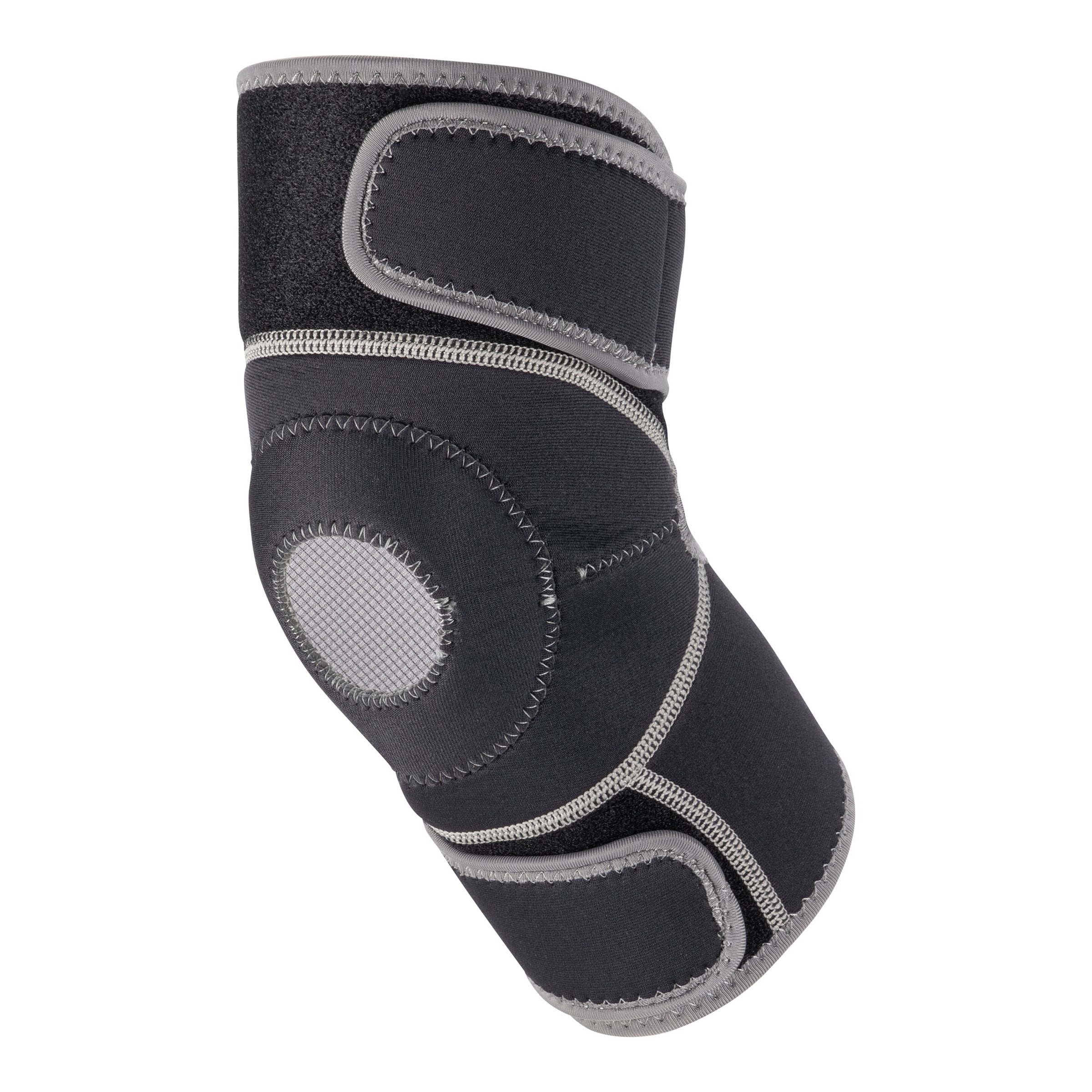 Kniebandage schwarz grau