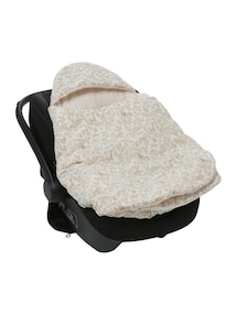 2-in-1 Baby Ausfahrsack/Wickelunterlage, Musselin