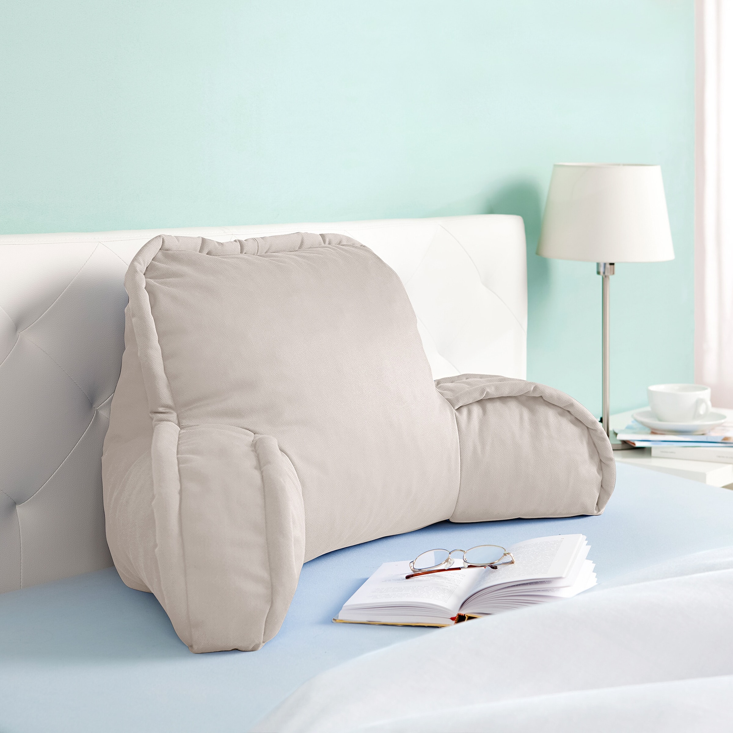 Rückenkissen, beige