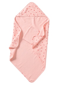 Set aus Badecape & Waschhandschuh Baby MEIN HERZ