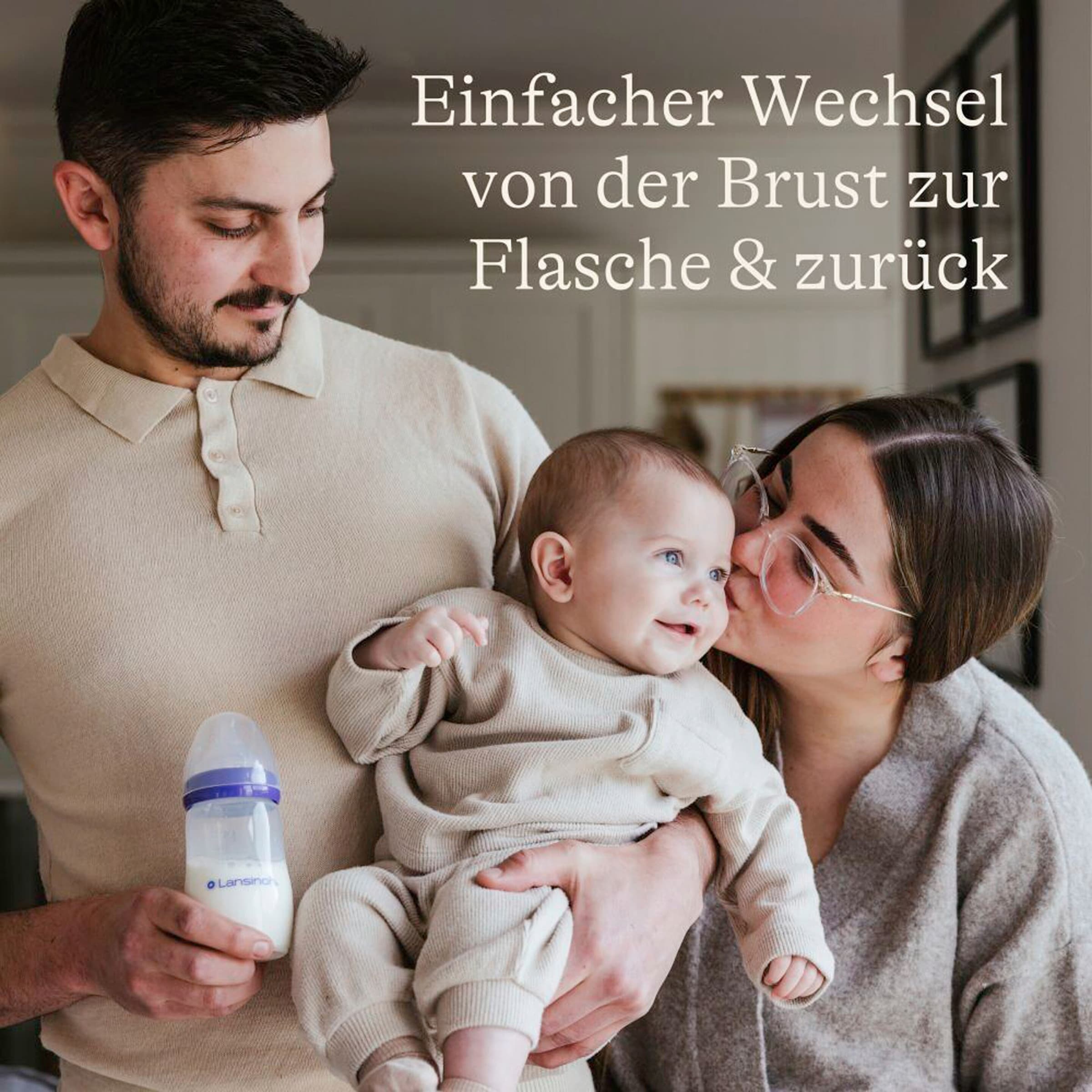 Starterset Babyflaschen mit NaturalWave®Sauger, Weithals