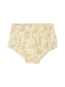 Mädchen Baby-Set: Blumenkleid & Höschen, Musselin