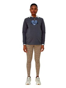 Umstands-Sweatshirt mit Herzmotiv