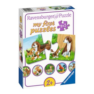 my first puzzles - Tierfamilien auf dem Bauernhof