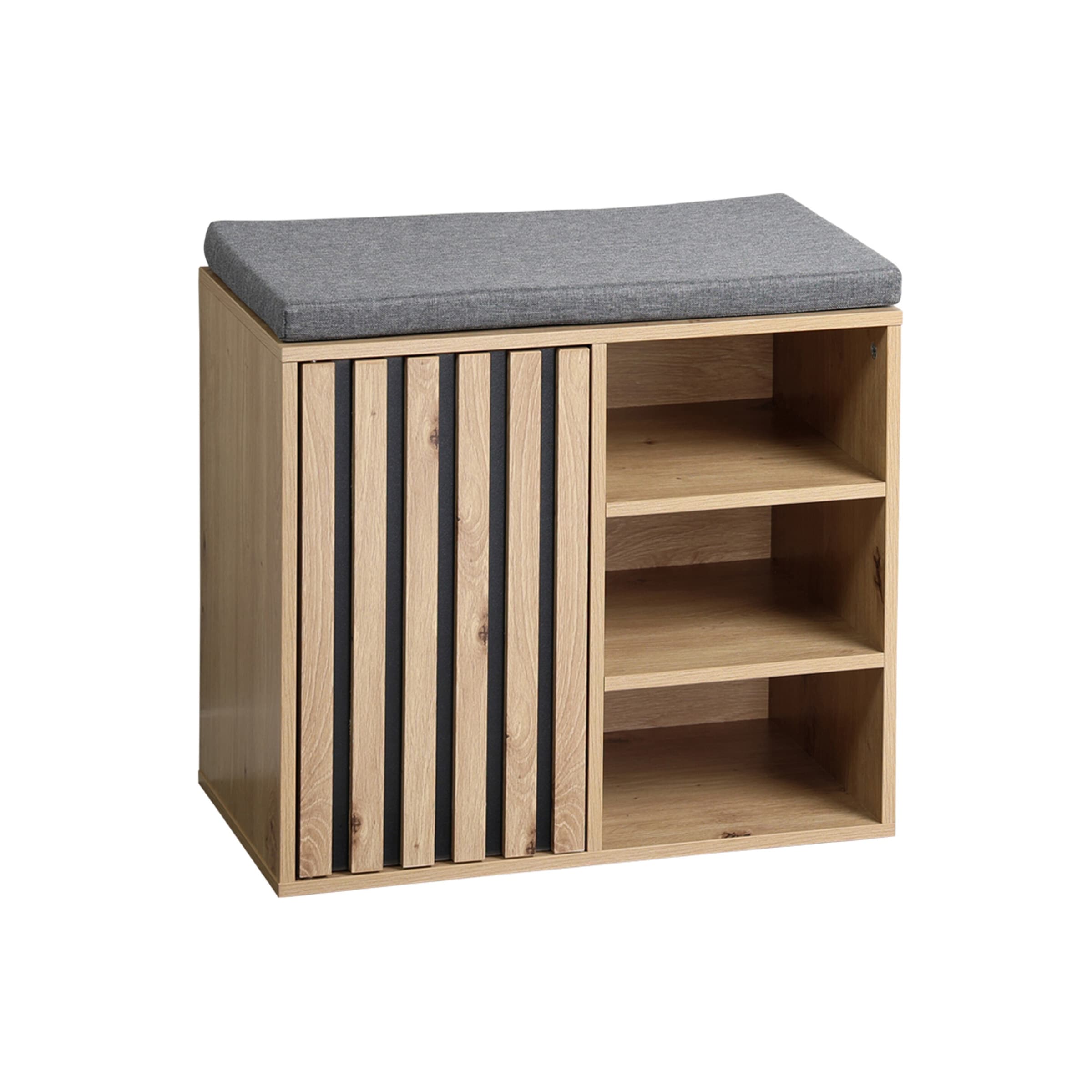 Schuhschrank mit Sitzkissen