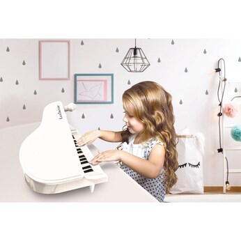 Elektronisches Mini-Klavier mit Mikrofon