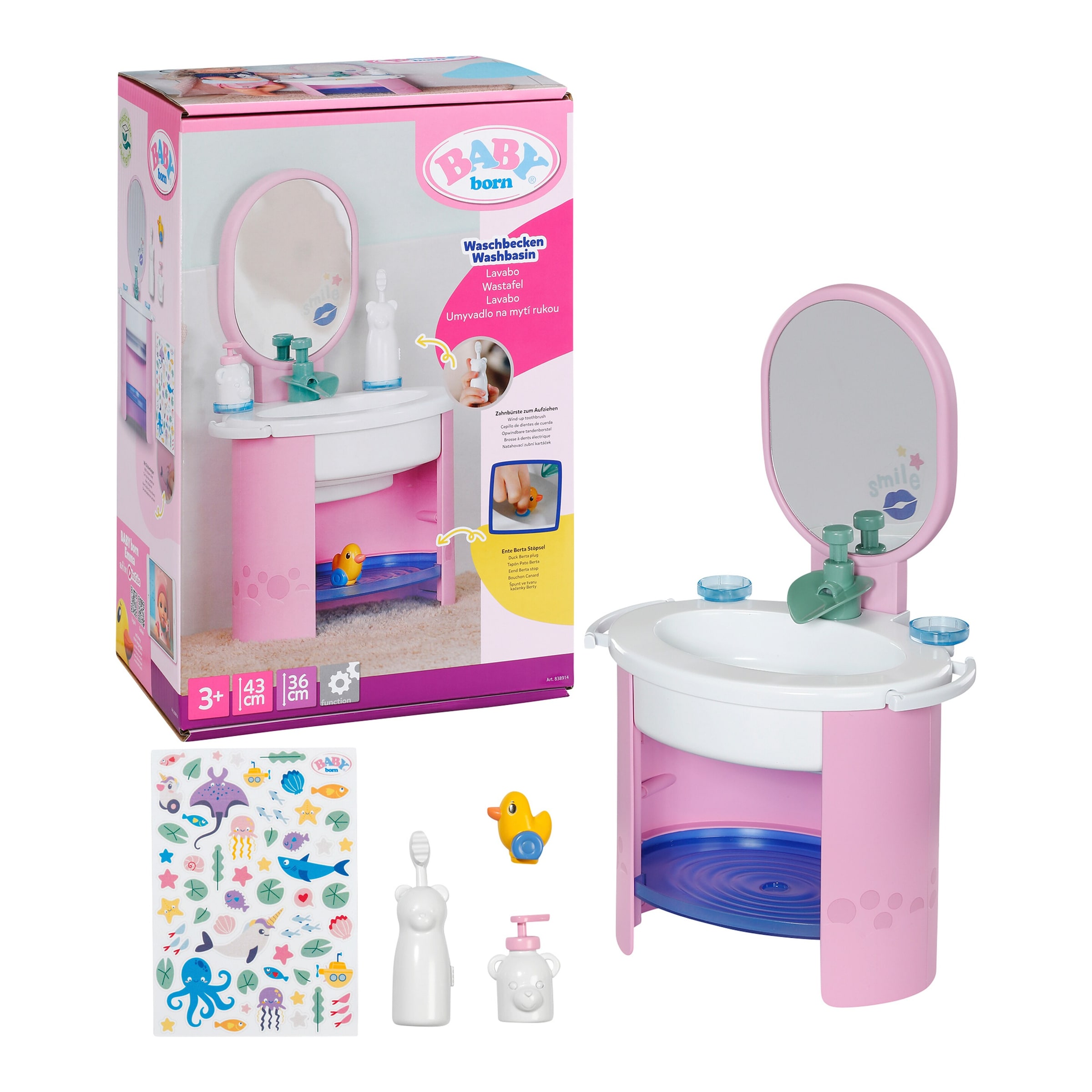 Zapf Creation Baby Born Puppen Handwaschbecken