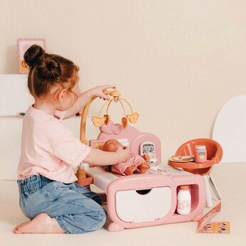 Puppen Spielzimmer Cocoon 3in1
