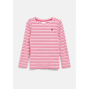 Shirt langarm Ringel Glitzer