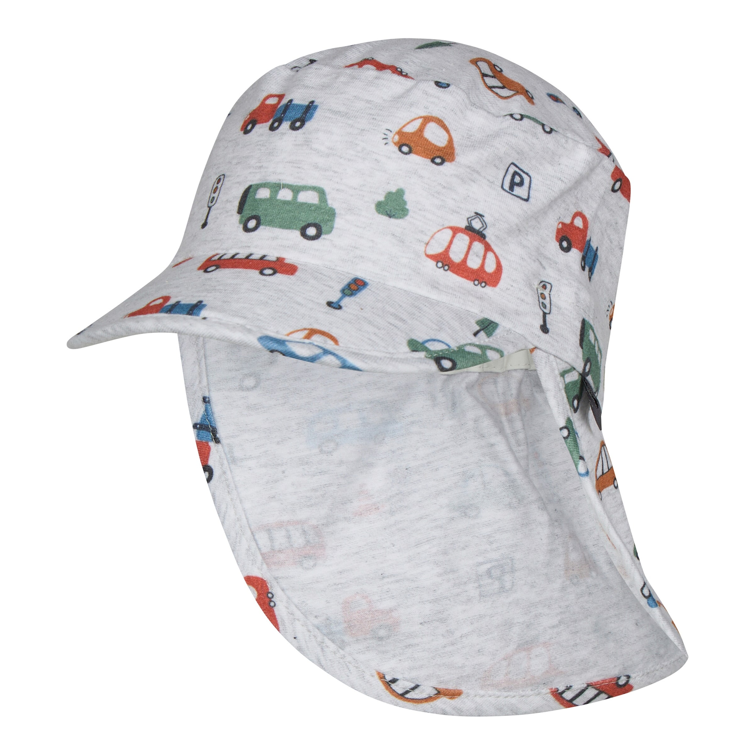 Sterntaler Jersey-Schirmmütze mit Nacken- und UV-Schutz Autos