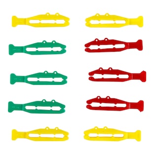 Wasknijpers “Krokodil”, 10 stuks