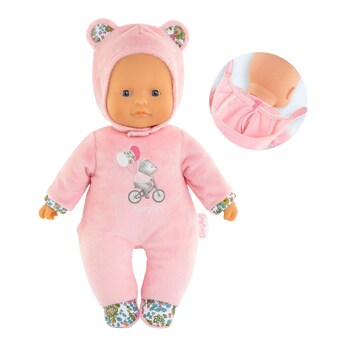 Puppe Sweatheart rosa Bär 30cm
