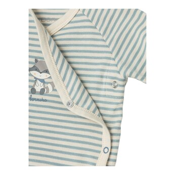 2er-Pack Wickelbodys langarm Cozy Friends