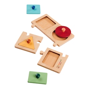 Puzzle d’apprentissage des formes Montessori