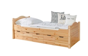 Einzelbett "Leni" 90x200 Kiefer Natur