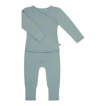 Grenouillère à manches longues Easy-on avec bords à revers