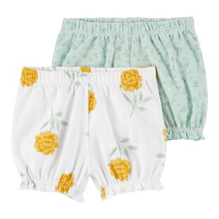 Lot de 2 shorts fleurs