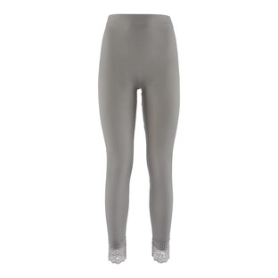 Leggings mit Spitzenabschluss