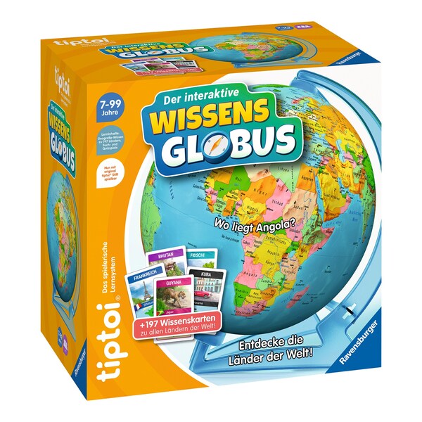 Livre globe interactif Ravensburger tiptoi® - Jouets