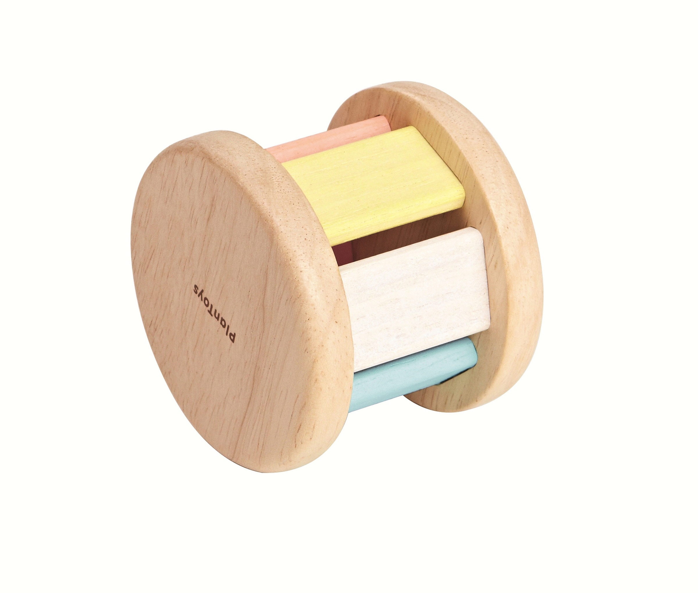 Plantoys Krabbelspielzeug Walze pastell