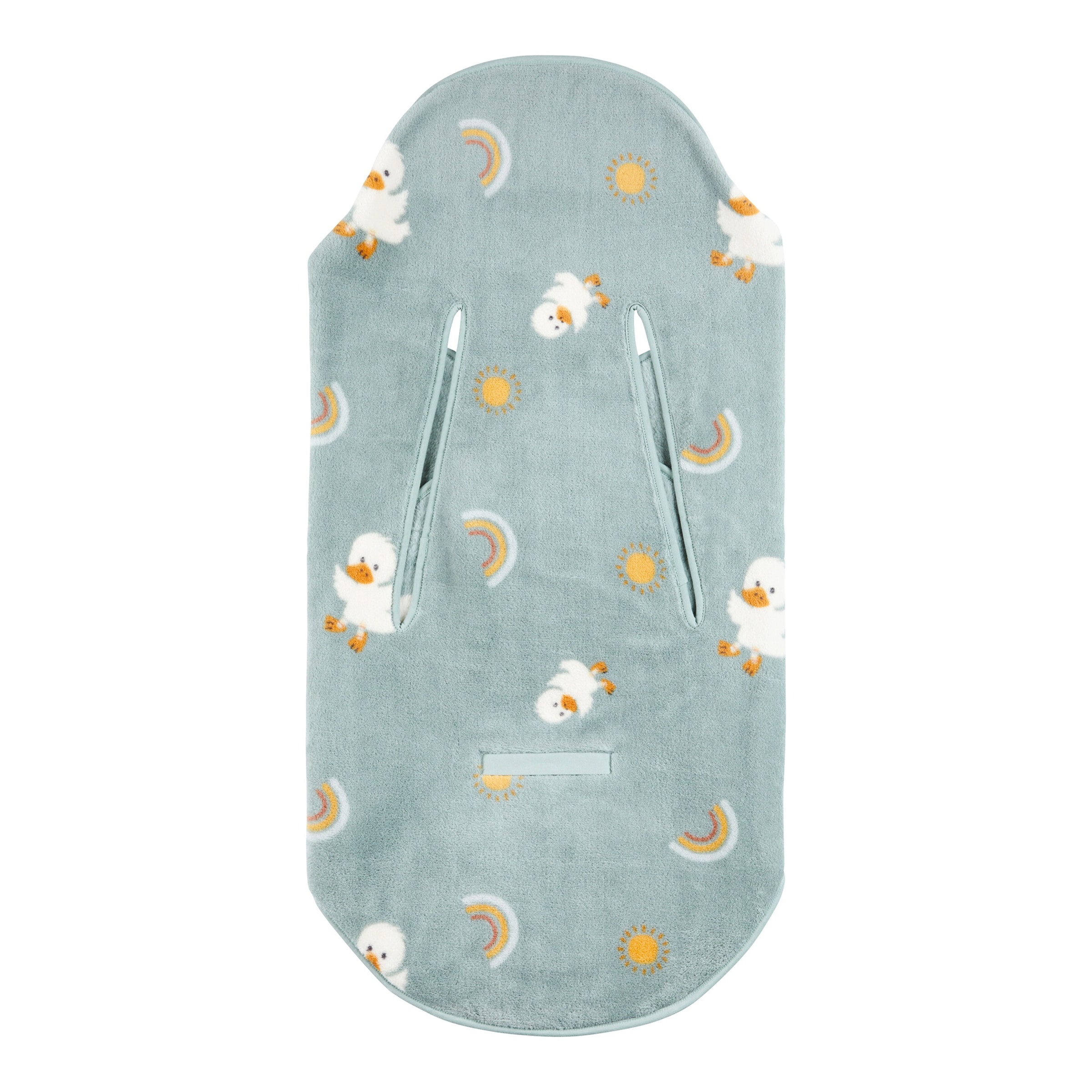 Thumbnail - Sterntaler Einschlagdecke Microfleece Ente Edda gruen