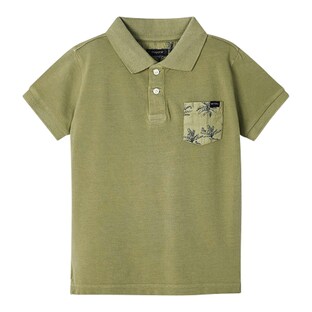 Polo-T-Shirt Palmen Piqué
