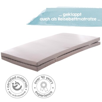 Spiel- und Krabbelmatratze roba Style anthrazit 