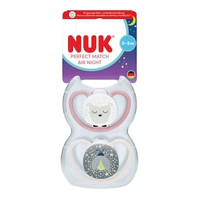 2er-Pack Schnuller Perfect Match Air Night, 0-6M