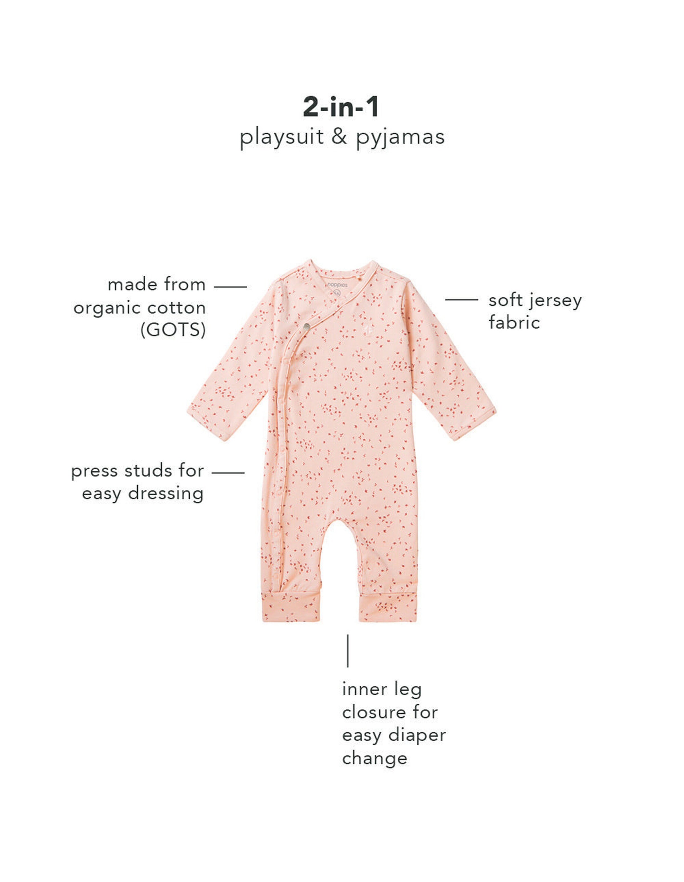 Thumbnail - Noppies Baby Strampler Nuuk