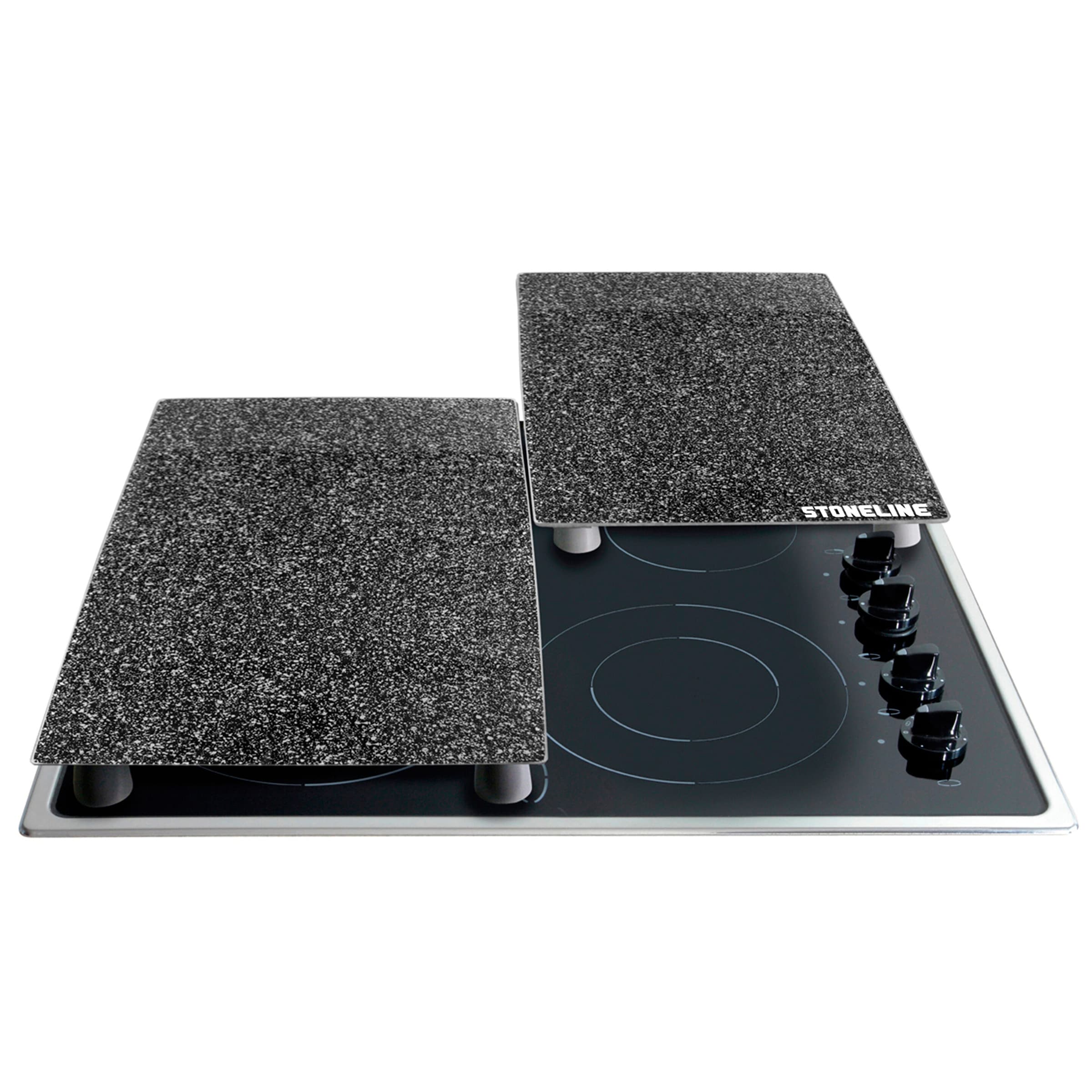 STONELINE® STONELINE Herdabdeckplatten Set 2-teilig