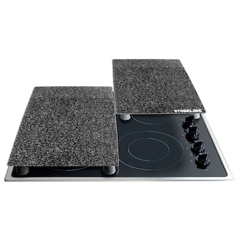 STONELINE Herdabdeckplatten Set 2-teilig