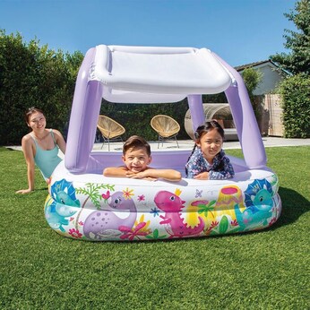 Pool Sun Shade mit abnehmbarem Verdeck