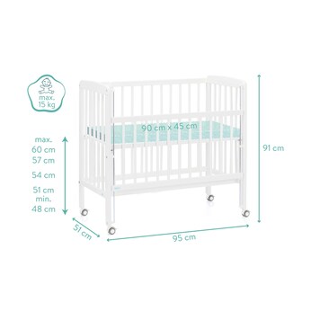 Beistellbett Nino 90x45 cm