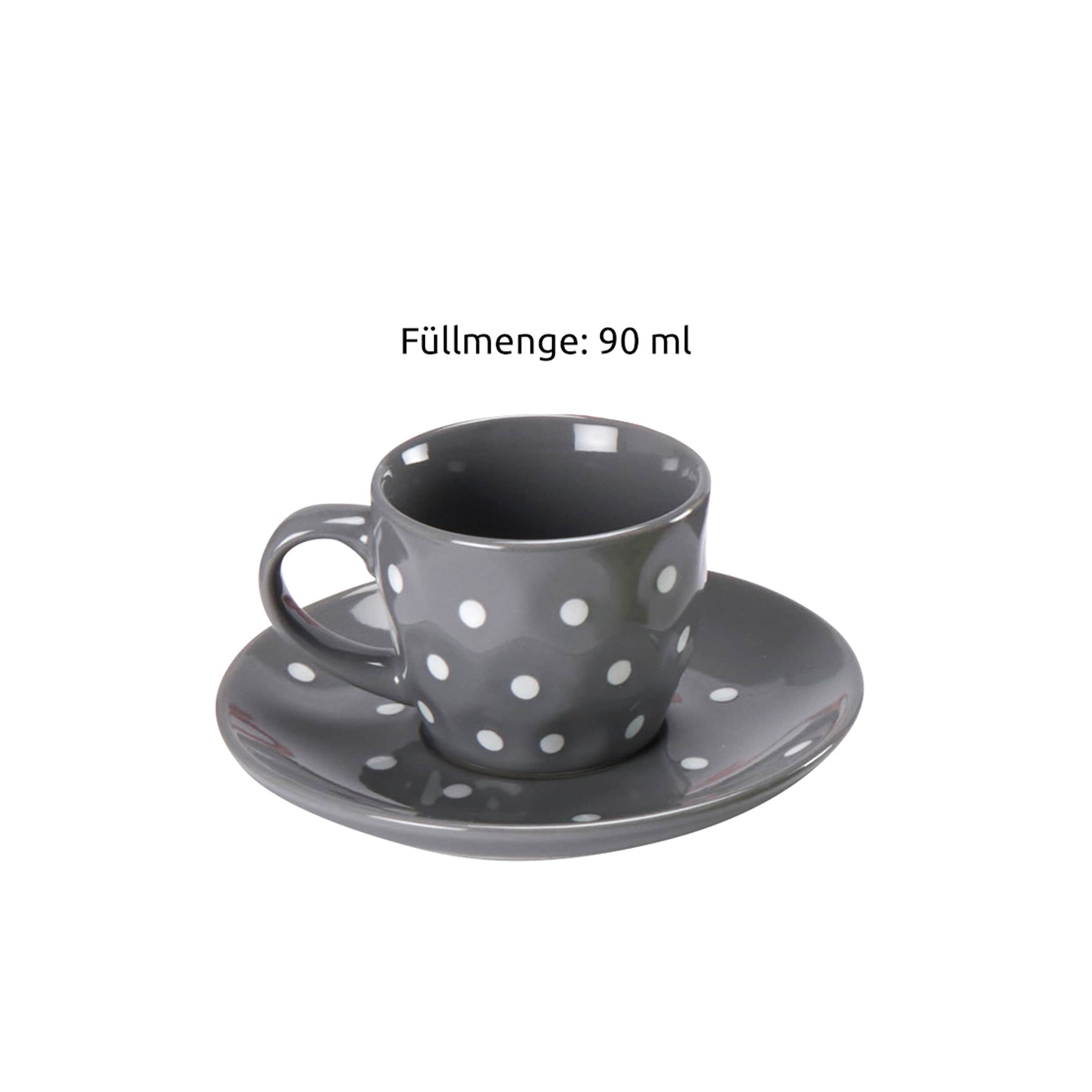 Espressotassen-Set, 12-teilig