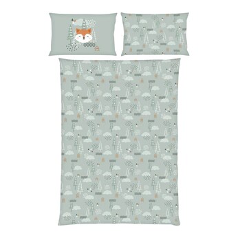 Flanell Wende-Bettwäsche 40x60 / 100x135 cm