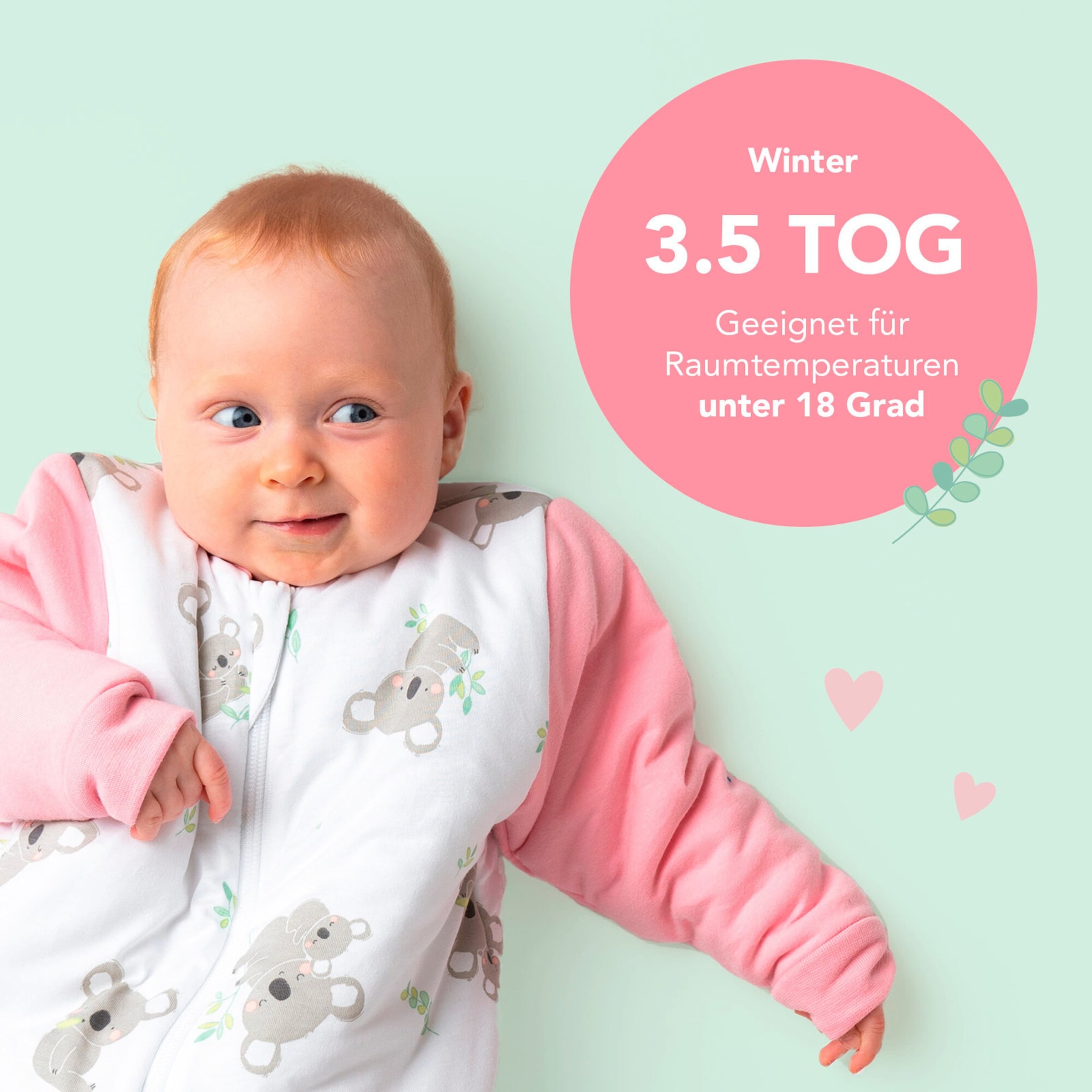 Schlummersack Schlafsack ohne Füßen 3.5 Tog