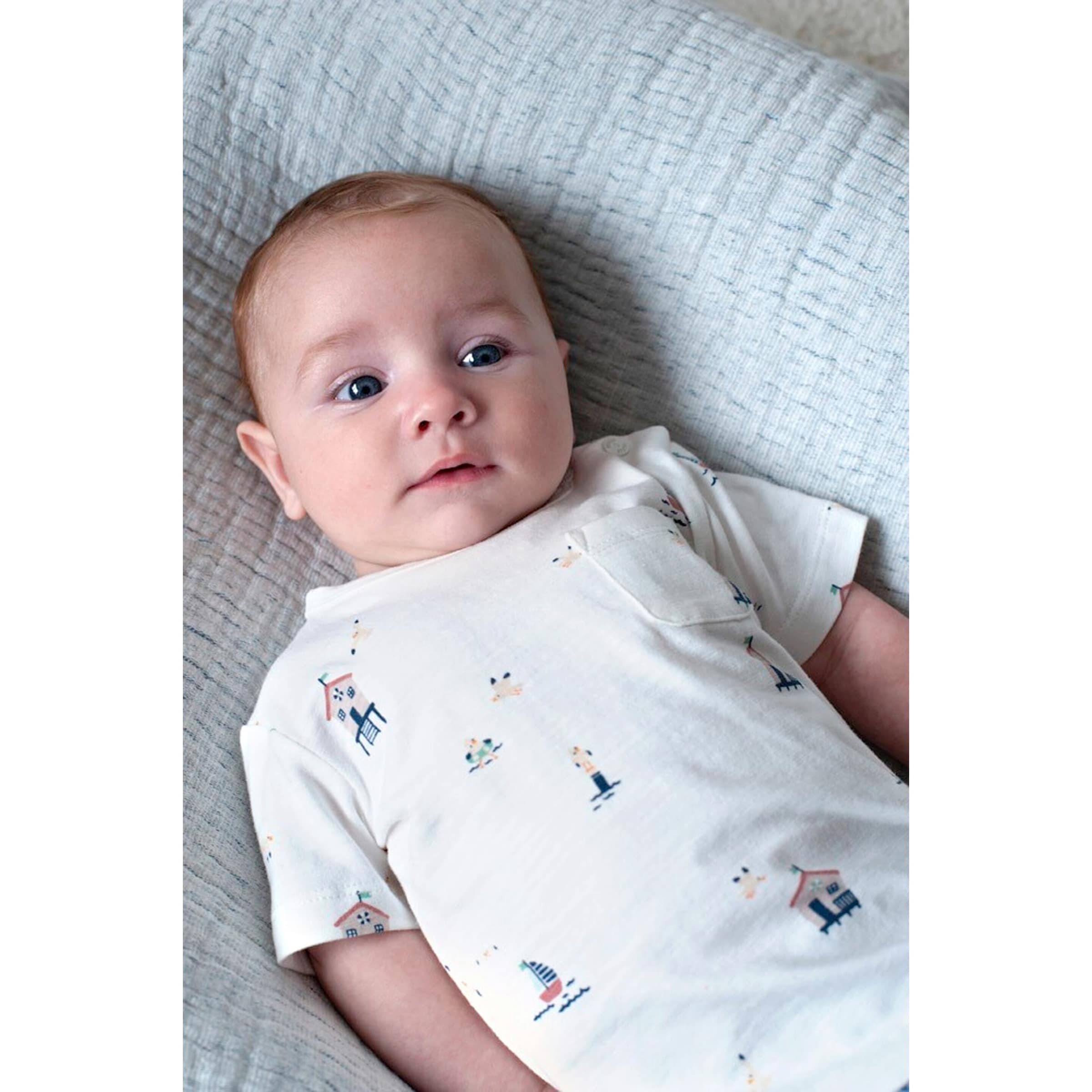 Thumbnail - Feetje T-Shirt mit Tasche Maritim