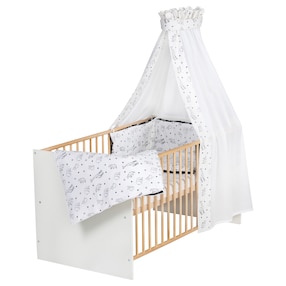 Babybett mit Ausstattung Classic Gold 70x140 cm