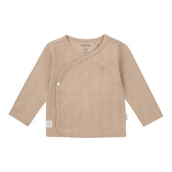 Wickelshirt langarm Rippqualität