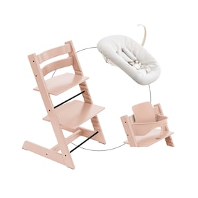 Bundle Treppenhochstuhl inklusive Newbornset Vanilla White & Babyset